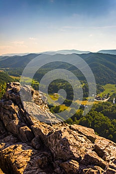 View from Seneca Rocks, Monongahela National Forest, West Virgin