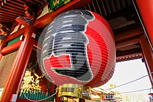 View of Sensoji temple, also known as Asakusa Kannon. Most popular for tourists and It`s the oldest Temple in Tokyo