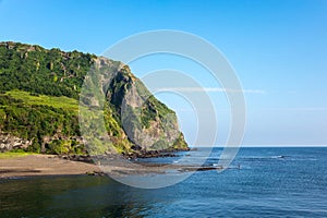 View of Seongsan Ilchulbong in JEJU ISLAND, KOREA