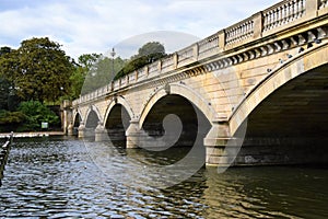 The Serpentine Bridge, Hyde Park, London photo