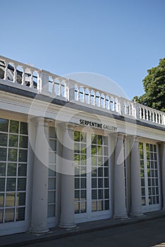 View of Serpentine Galleries