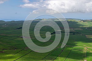 View from Serra do Cume in Terceira Island