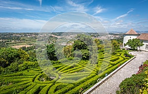 View from Seteais Palace / PalÃÂ¡cio de Seteais in Sintra, Portugal. photo