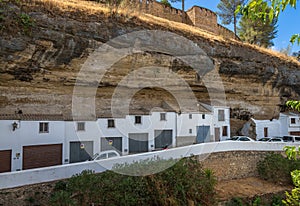 View of Setenil de las Bodegas