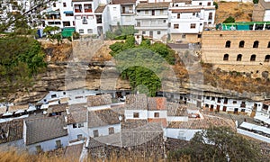 View of Setenil de las Bodegas