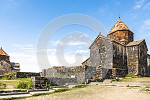 view of Sevanavank Sevan Monastery, Armenia