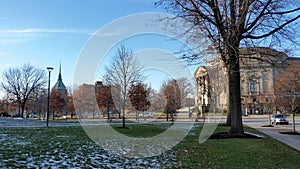 View of Severance Hall on University Circle