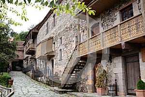 View of Sharambeyan street. Dilijan. Tavush province. Armenia