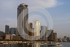 View of Sharjah, United Arab Emirates