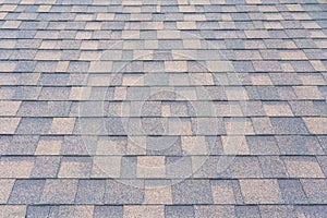 View on a shingles on the roof