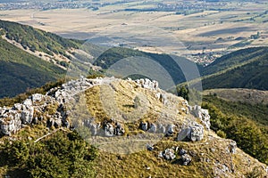 View of The Shipka Pass, Balkan Mountains, Bulgarka Nature Park, Bulgaria