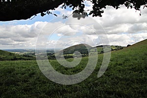 A view of the Shopshire Countryside near Caer Caradoc