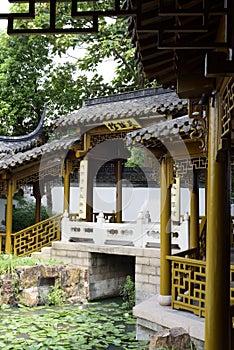 The view of the Shouxi Lake Slender West Lake in Yangzhou