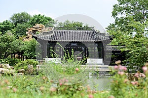 The view of the Shouxi Lake Slender West Lake in Yangzhou