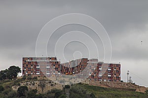 A view shows the slum of El Valle, Venezuela