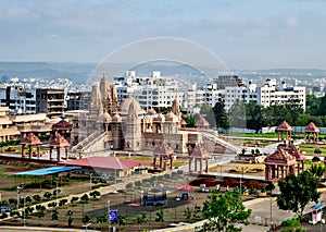 View of Shree Swaminarayan Mandir, Ambe Gaon in  Pune . photo