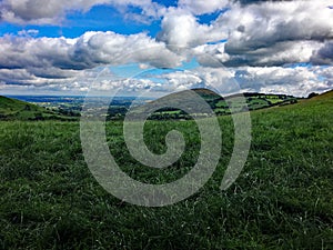 A view of the Shropshire Countryside near Caer Caradoc photo