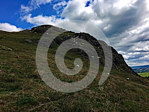 A view of the Shropshire Countryside near Caer Caradoc photo