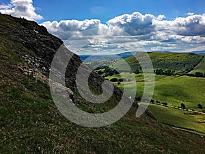 A view of the Shropshire Countryside near Caer Caradoc photo