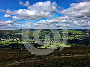 A view of the Shropshire Countryside near Caer Caradoc photo