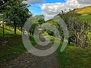 A view of the Shropshire Countryside near Caer Caradoc photo