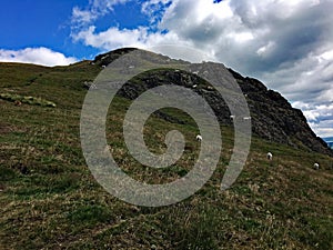 A view of the Shropshire Countryside near Caer Caradoc photo