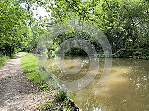 A view of the Shropshire Union Canal near Ellesmere