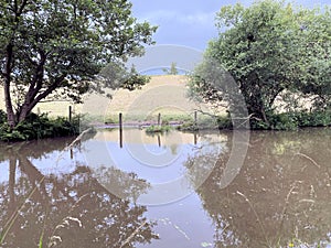 A view of the Shropshire Union Canal near Ellesmere