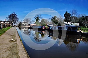 A view of the Shropshire Union Canal near Whitchurch