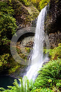 View from the side of lower south falls