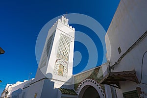 View of Sidi Saidi Mausoleum in Tetouan, Morocco