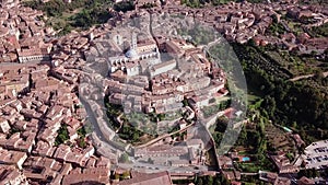 View of Siena City Brunello Italy