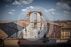 Sight of Siena Italia`s city photo