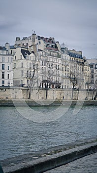 View on Siene river, Paris, France