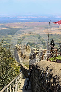 View from the  the Sighnaghi Town City Wall to the Alazani Valley. Must Visit ViewPoint in East Georgia.