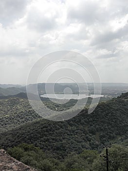 View in Sikar On harsh parvat