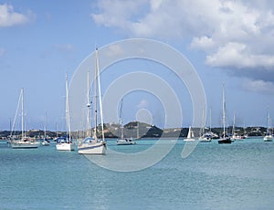 View of Simpson Bay, St Martin