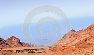 View of Sinai Desert