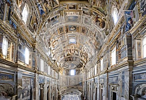 A view of the Sistine Chapel in the Vatican