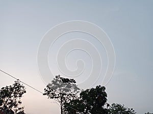 view of the sky in the afternoon in my hometown