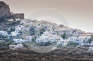 view of Skyros island in Sporades,North Aegean islands, Greece