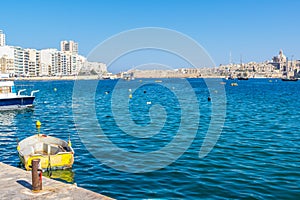 View from Sliema to Valletta