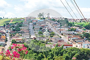 View of a small countryside city of SÃ£o Roque de Minas - MG, Brazil