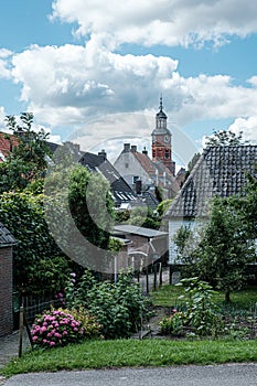 View of small town Buren, Gelderland, the Netherlands. photo