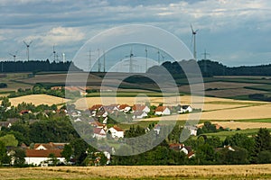 View of the small town of Neustadt