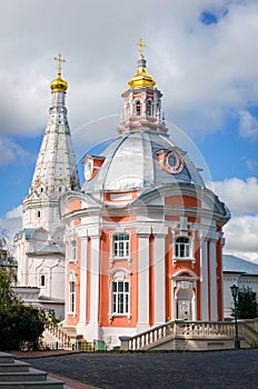 Smolenskaya church in Seriev Posad, Russia