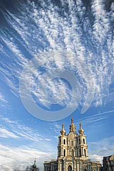 View of the Smolny Cathedral