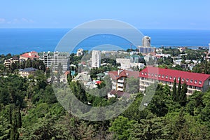 View on Sochi photo