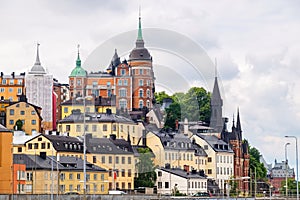View of Sodermalm in Stockholm, Sweden photo