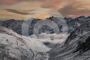 View from the soelden gletscher